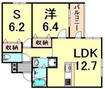 ベリオ・甲子園口の間取り画像