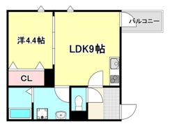 ユニコの間取り画像