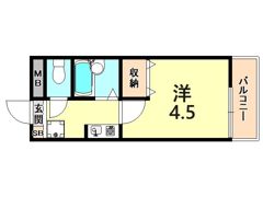 ステラハウス38の間取り画像
