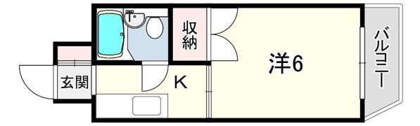 シャルマン六甲の間取り画像