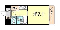 北野ハウスの間取り画像