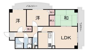 ロイヤルシャトー門戸の間取り画像