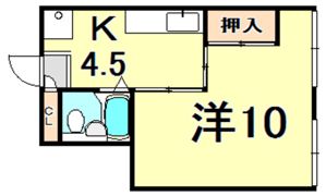 枝川ハイツの間取り画像
