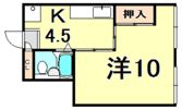 枝川ハイツの間取り画像
