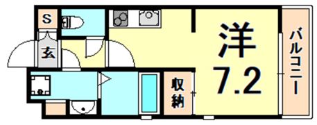LEGALAND甲南山手の間取り画像