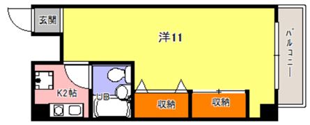 メイナー新神戸の間取り画像