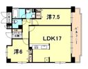 フルール西宮北口の間取り画像