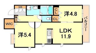 Green Forest 芦屋の間取り画像