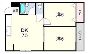 スミケン南塚口の間取り画像