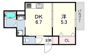 ラモーナ東本町IIIの間取り画像