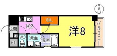 モントレーメゾン伍番館の間取り画像