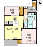 ドレ IIの間取り画像