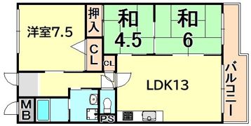 アルカディアの間取り画像