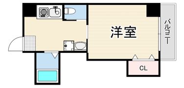 LakiaApartment夙川の間取り画像