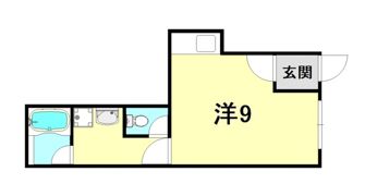イスズハイツベル芦屋の間取り画像