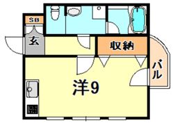パインコート浜芦屋の間取り画像
