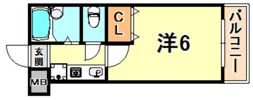 ルーク大石東の間取り画像