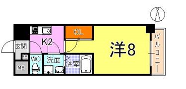 モントレーメゾン伍番館の間取り画像
