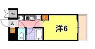 エステムコート神戸・県庁前の間取り画像