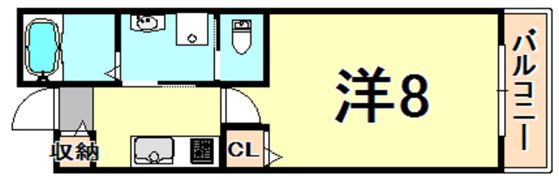 Gープロスペリテ塚口の間取り画像