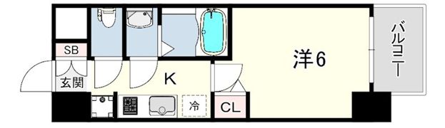 ファステート尼崎クロノスの間取り画像