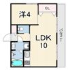 Kパラッツォ尼崎駅前の間取り画像
