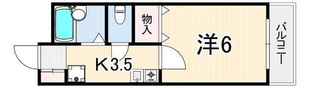 メイゾン芦屋川の間取り画像