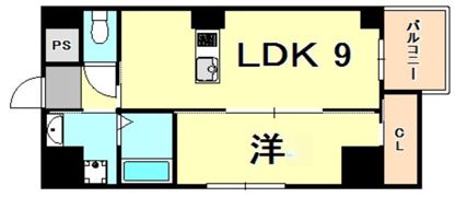 ラフェリシア海岸通の間取り画像