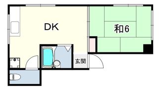 ハイツオーディの間取り画像