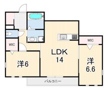アンジュール武庫川の間取り画像