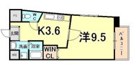 キャッスルプラザ甲子園アネックスの間取り画像