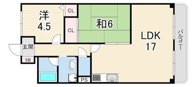 エムグランツ壱番館の間取り画像