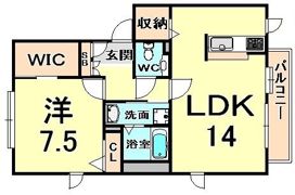 DAIKENN武庫之荘II ヴェストの間取り画像