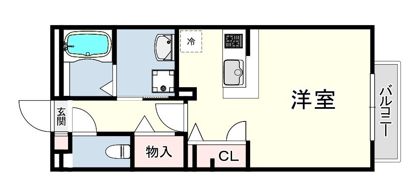 DAIKENN武庫之荘II ヴェストの間取り画像