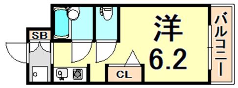 サンコスモ塚口の間取り画像