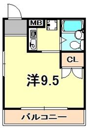 シティスペース塚本通の間取り画像