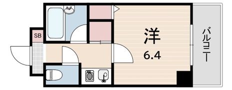 サウザー岡本の間取り画像