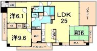 名次町ロジュマンの間取り画像