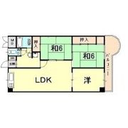 東朋第一マンションの間取り画像