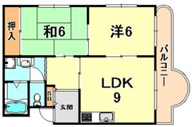 ハイネス山下の間取り画像