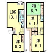 西宮市川西町戸建の間取り画像