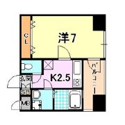 プロシード神戸元町の間取り画像