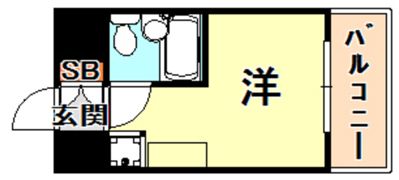 ラ・レジダンス・ド・エリールの間取り画像