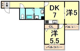 ピンリーブルIIの間取り画像