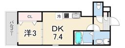ココングランジュール芦屋西1の間取り画像