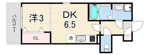 ココングランジュール芦屋西1の間取り画像