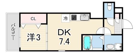 ココングランジュール芦屋西1の間取り画像