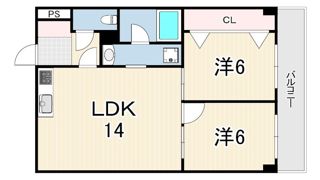 シーサイドヴィラ深江の間取り画像