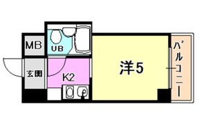 NEOダイキョー神戸元町の間取り画像