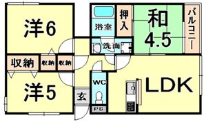 サーティ福弥の間取り画像